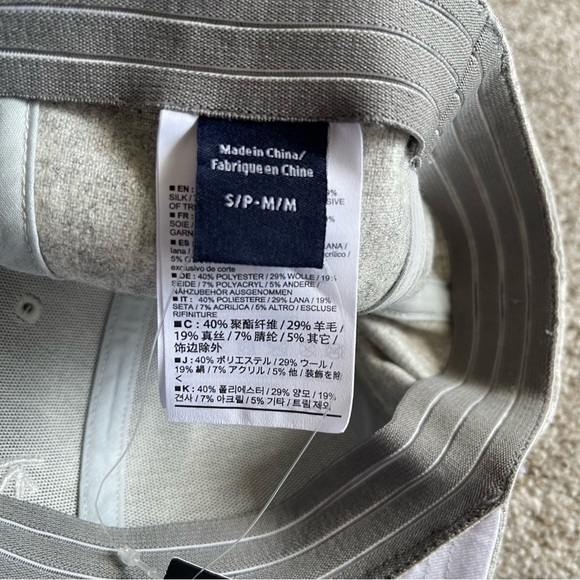 Arc'teryx Unisex Wool Ball Cap Sz S/M In Light Grey Heather NWT - Picture 10 of 12